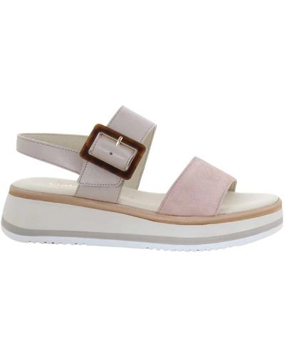 Gabor Shoes > sandals > flat sandals - Rose