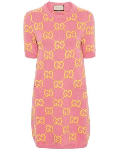 Gucci Short Dresses - Pink