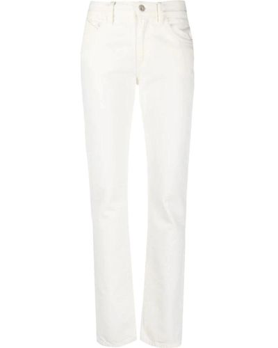 The Attico Straight Jeans - White