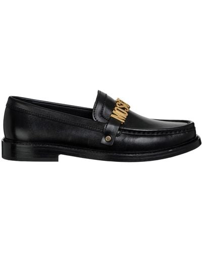 Moschino Shoes > flats > loafers - Noir