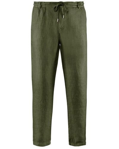 Bomboogie Slim-Fit Trousers - Green