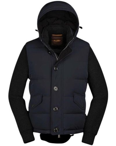Moorer Foscolo-knm jacket - Nero