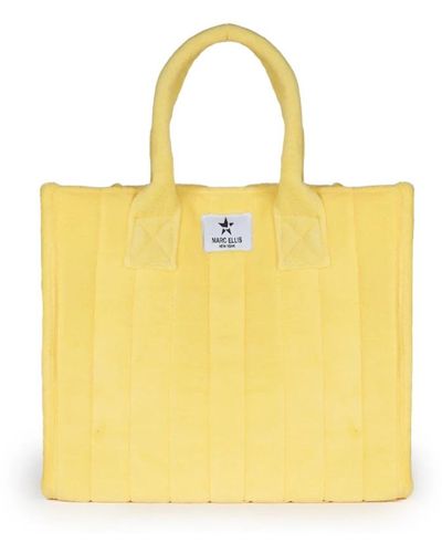 Marc Ellis Tote Bags - Yellow