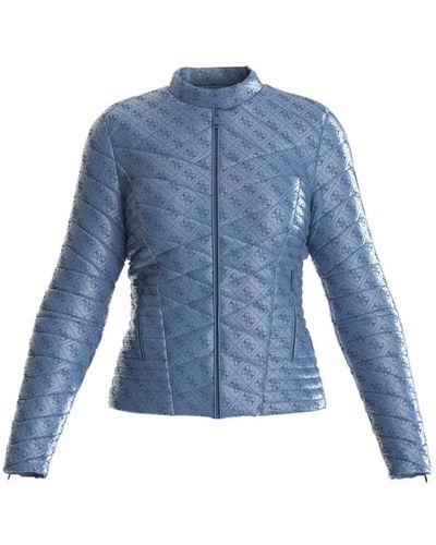 Guess Light Jackets - Blue