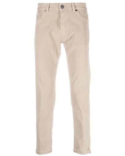 PT Torino Trousers > slim-fit trousers - Neutre