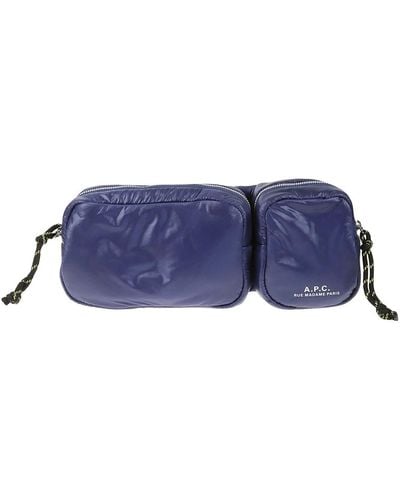 A.P.C. Belt Bags - Blue