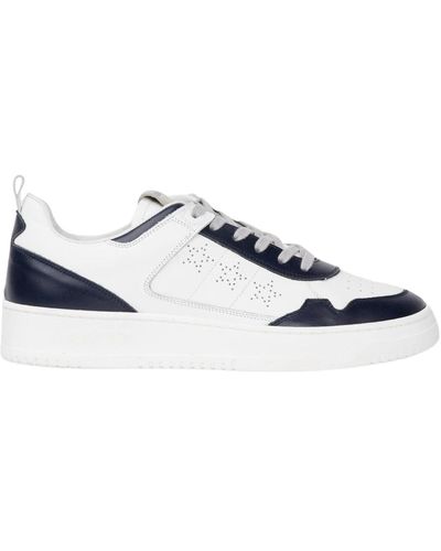 Pantofola D Oro Klassische weiße sneaker - Blau