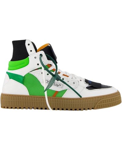 Off-White c/o Virgil Abloh Sneakers high-top di lusso con design iconico - Verde