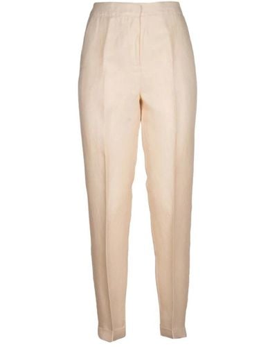 iBlues Slim-Fit Trousers - Natural