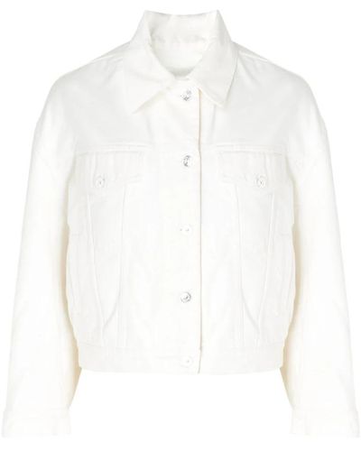 Nine:inthe:morning Jackets > denim jackets - Blanc