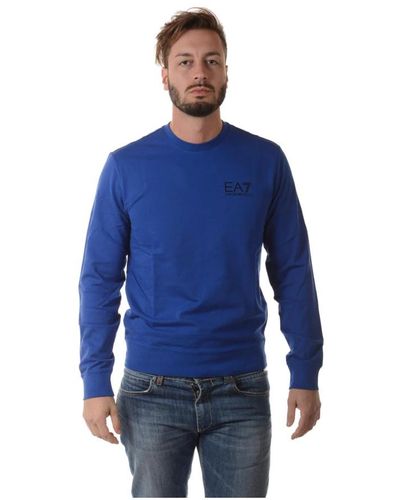EA7 Sweatshirts - Blau