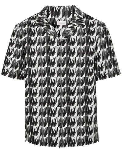 Moncler Short Sleeve Shirts - Black