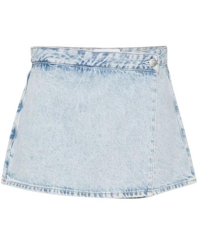 Calvin Klein Klare blaue denim-shorts