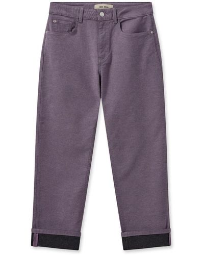 Mos Mosh Wide Pants - Purple