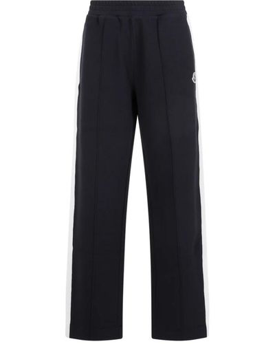 Moncler Straight Trousers - Blue