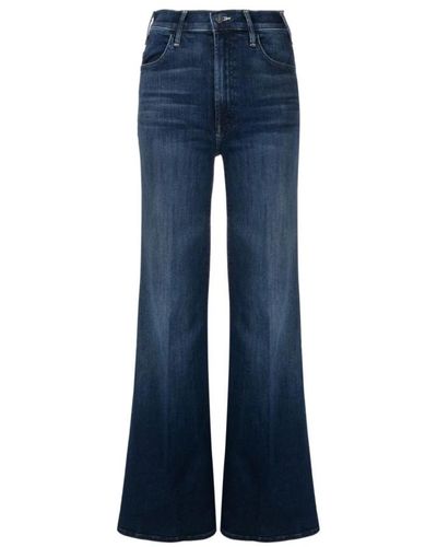 Mother Flared Jeans - Blau