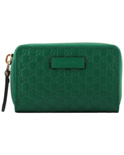 Gucci Leather Wallet - Green