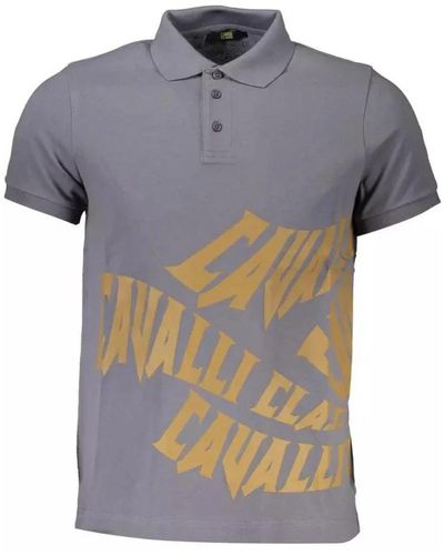 Class Roberto Cavalli Polo Shirts - Gray