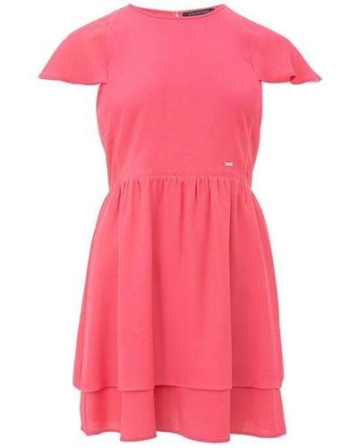 Armani Exchange Short Dresses - Pink