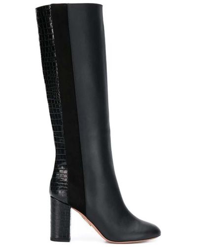 Aquazzura High Boots - Black