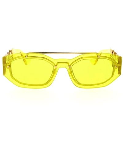 Versace Neue biggie sonnenbrille ve2235 - Gelb