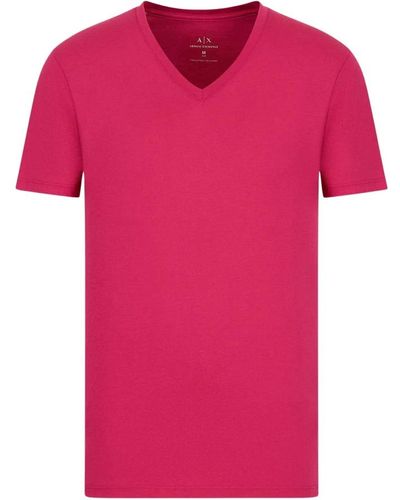 Armani Exchange Tops > t-shirts - Rose