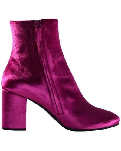Balenciaga Heeled Boots - Purple