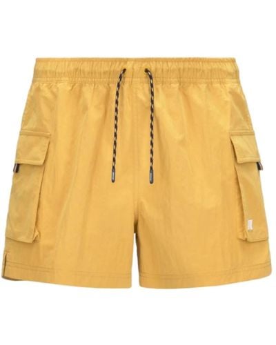 K-Way Ripstop mini shorts gelb