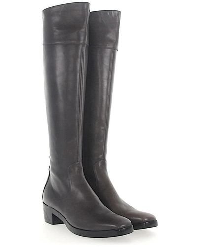 Balenciaga Over-Knee Boots - Brown