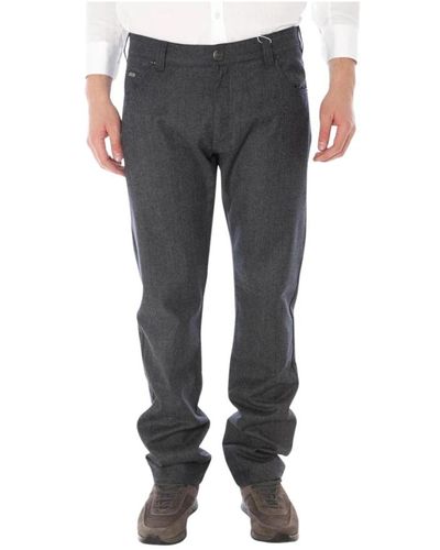 Armani Jeans Trousers > straight trousers - Gris