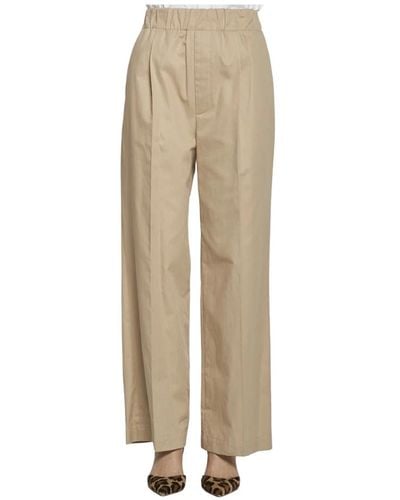 Jejia Trousers > straight trousers - Neutre
