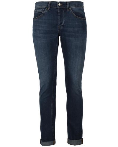 Dondup Stylische denim jeans für männer - Blau