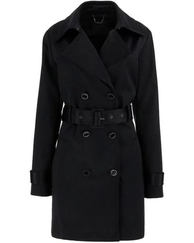 Guess Coats > trench coats - Noir