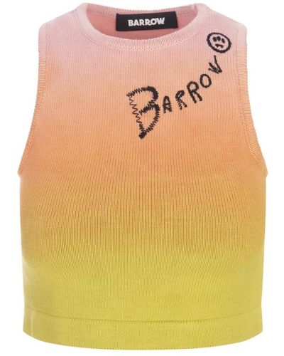 Barrow Sleeveless Tops - Yellow