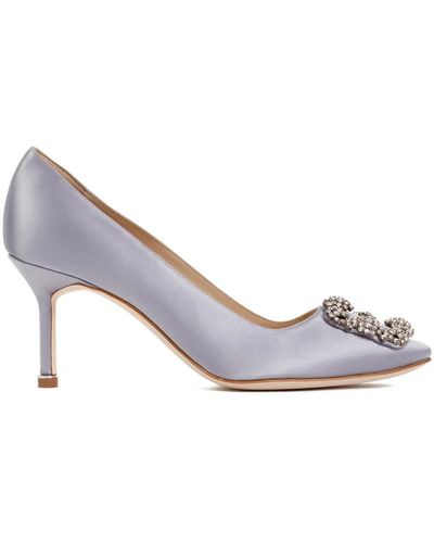 Manolo Blahnik Shoes > heels > pumps - Gris