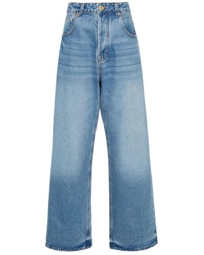 Jacquemus Wide Jeans - Blue