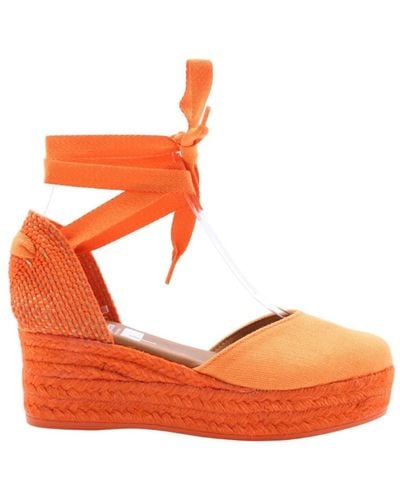 Viguera Shoes > heels > wedges - Orange