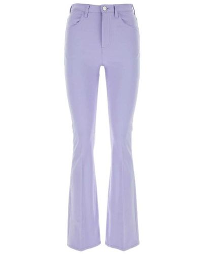 Marni Pantalón lila ajustado de jersey elástico - Morado