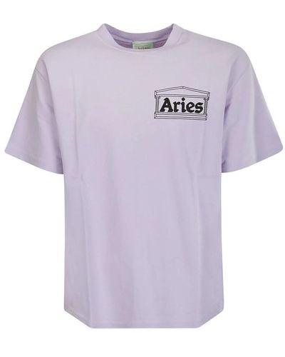 Aries T-Shirts - Purple