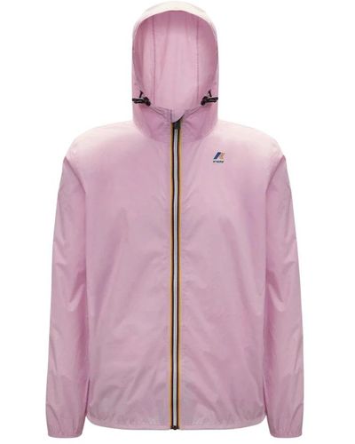 K-Way Rain Jackets - Pink