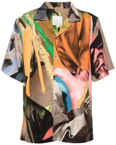 PS by Paul Smith Short Sleeve Shirts - Multicolour