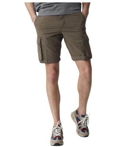 40weft Cargo bermuda shorts - Grau