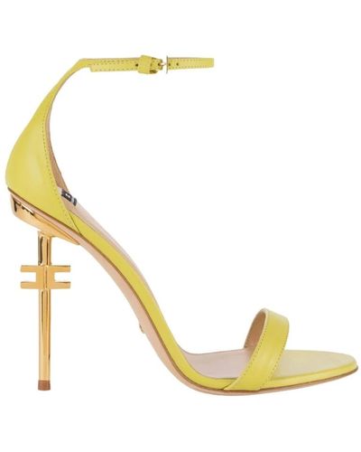 Elisabetta Franchi High Heel Sandals - Metallic