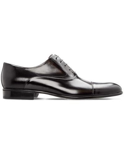 Moreschi Classiche scarpe oxford nere in pelle di vitello - Nero
