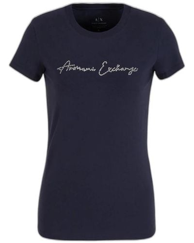 Armani Exchange T-camicie - Blu