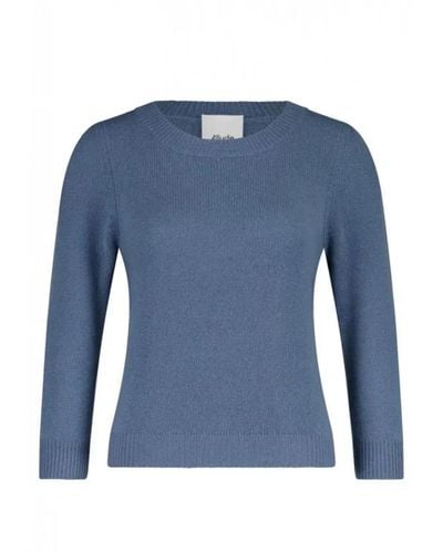 Allude Jersey de lujo de mezcla de lana y cachemira - Azul