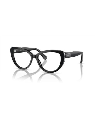 Swarovski Glasses - Black
