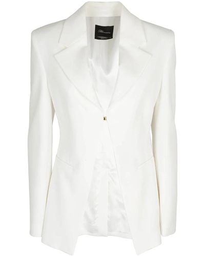 Blumarine Jackets > blazers - Blanc