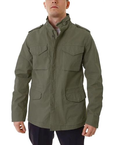 40weft Field jacket - Verde