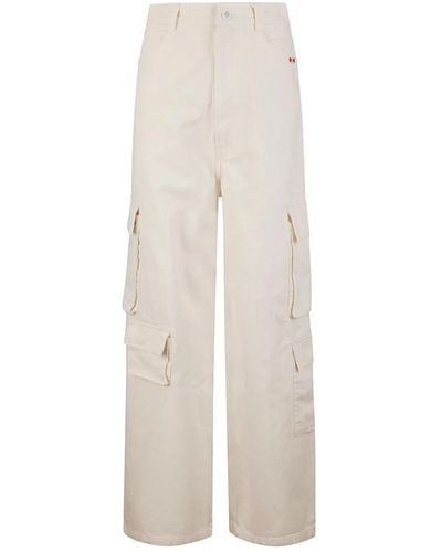 AMISH Wide Trousers - White